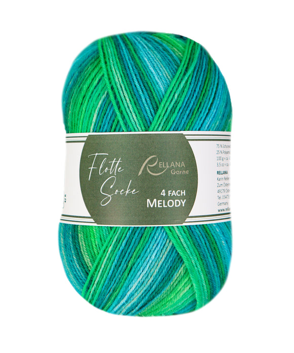 3023 Flotte Socke 4fach Melody