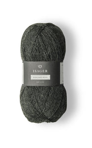 Isager Highland Wool Charcoal