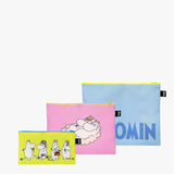 Loqi Moomin Zip Pocket Set