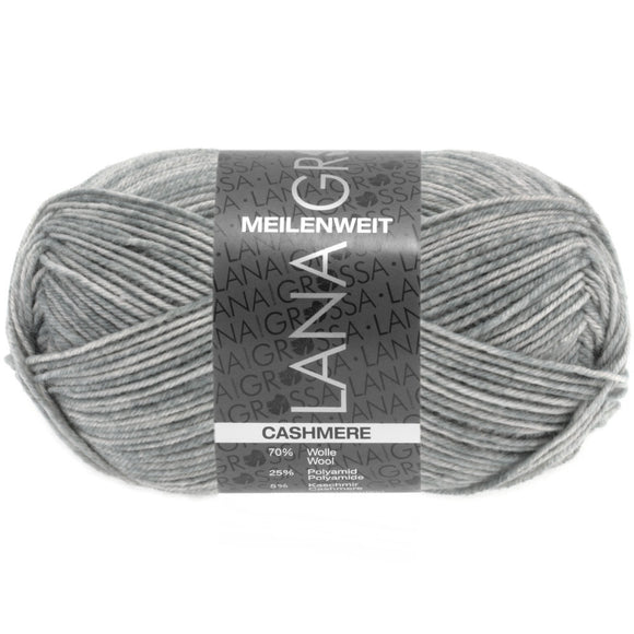 Meilenweit 50 Cashmere 2 hellgrau meliert