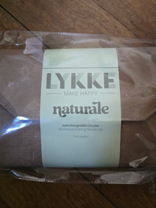 Lykke Naturale Rundstricknadel Set 13cm